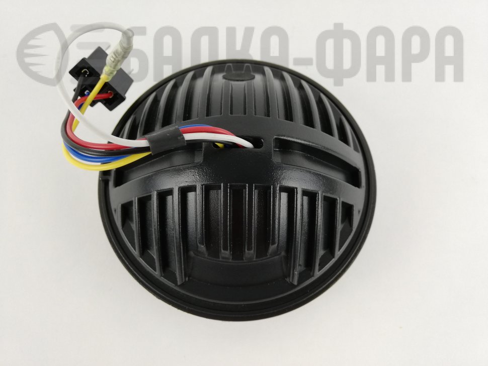 Фара LED 5.75 дюймов хромированная