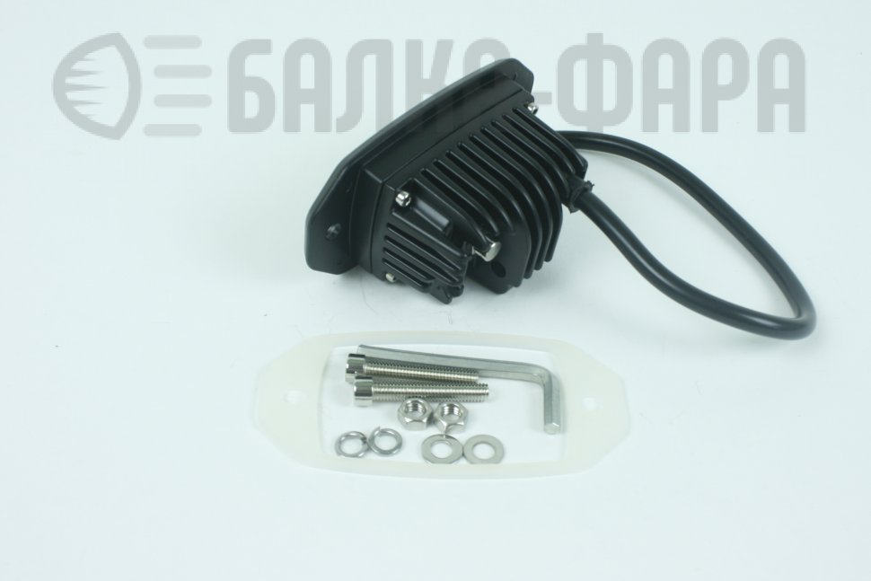Врезная LED  фара ближнего света, 12 Ватт